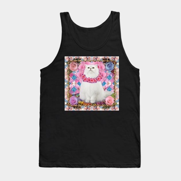Queen Kitteh Tank Top by STORMYMADE